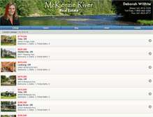 Tablet Screenshot of mckenzierivervalleyproperties.com